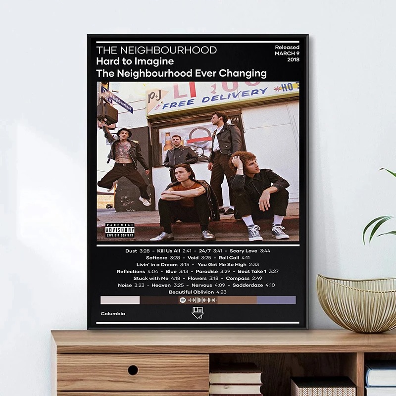 The Music Neighbourhood Landsc - Musical Instrument Painting บทวิจารณ์และราคา
