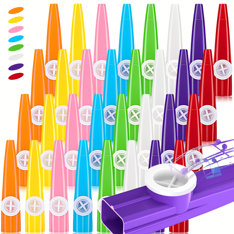 6pcs 11.5cm Plastic Kazoo Anci - Musical Instrument Ancient บทวิจารณ์และราคา
