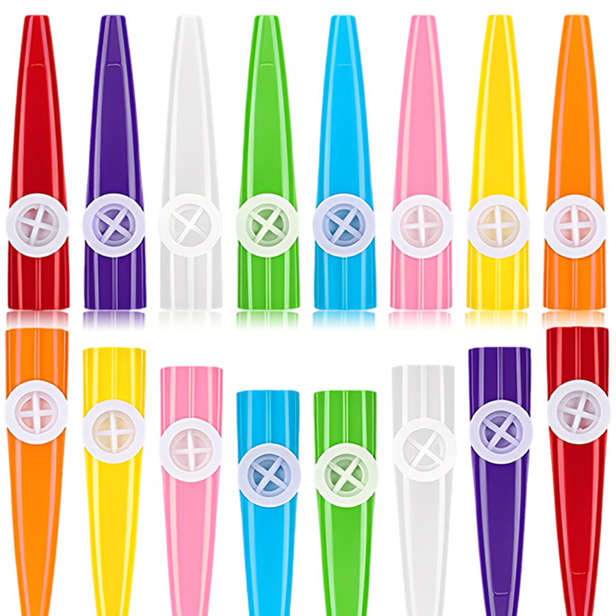 6pcs 11.5cm Plastic Kazoo Anci - Musical Instrument Ancient บทวิจารณ์และราคา