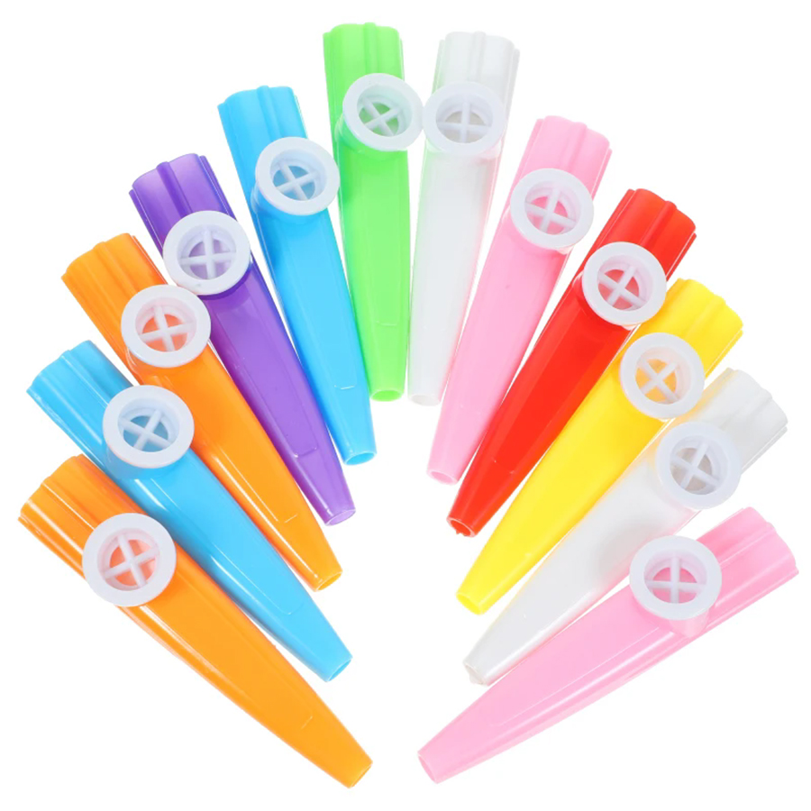 6pcs 11.5cm Plastic Kazoo Anci - Musical Instrument Ancient บทวิจารณ์และราคา