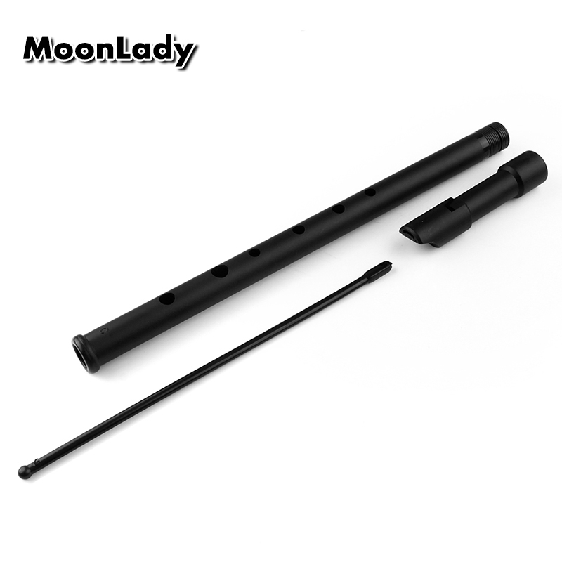 Black ABS Plastic Flute C/D Ke - Musical Instrument Irish บทวิจารณ์และราคา