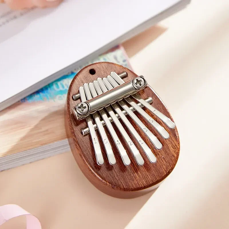 1Pcs Wood Mini Thumb Piano Mus - Musical Instrument For Beginners บทวิจารณ์และราคา