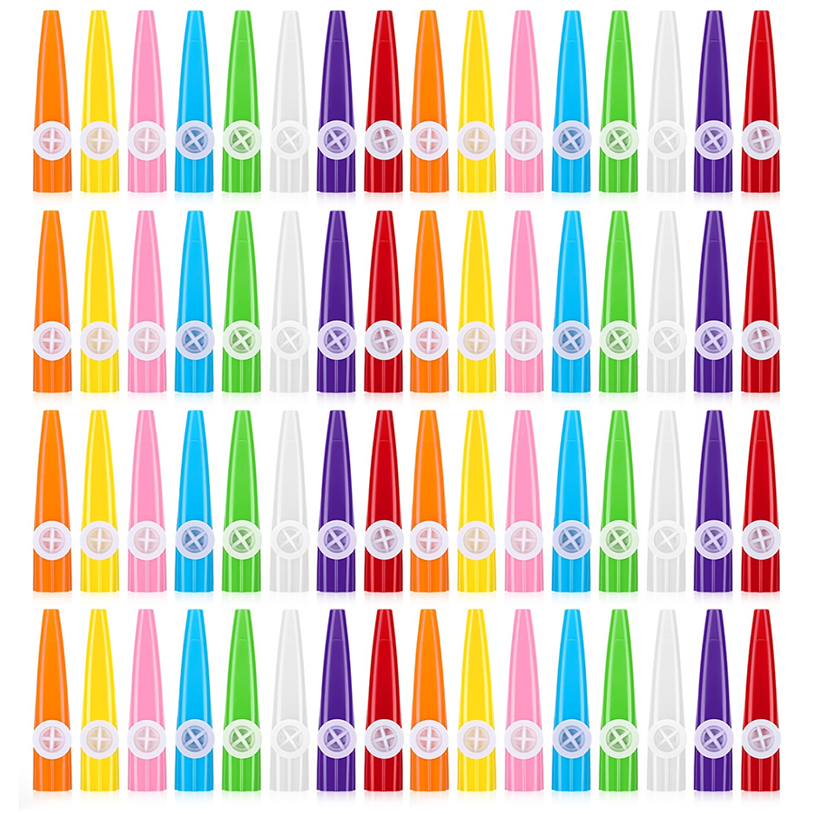 4/8/12pcs Plastic Kazoo Ancien - Musical Instrument Ancient บทวิจารณ์และราคา