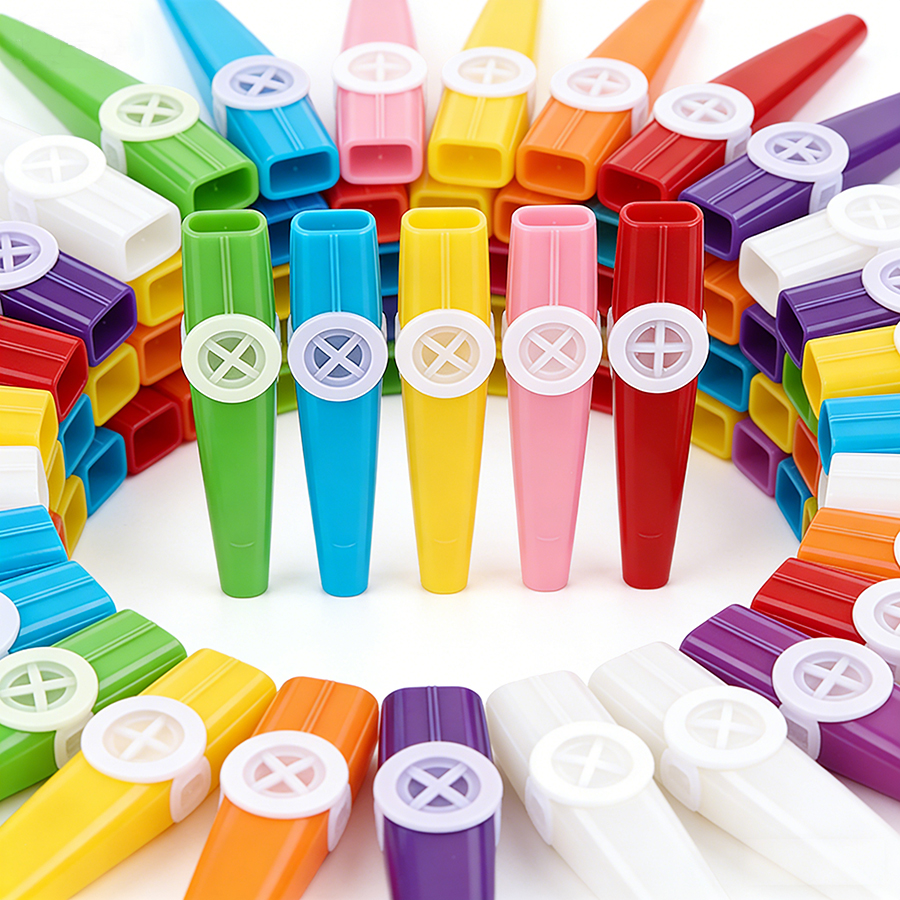 4/8/12pcs Plastic Kazoo Ancien - Musical Instrument Ancient บทวิจารณ์และราคา