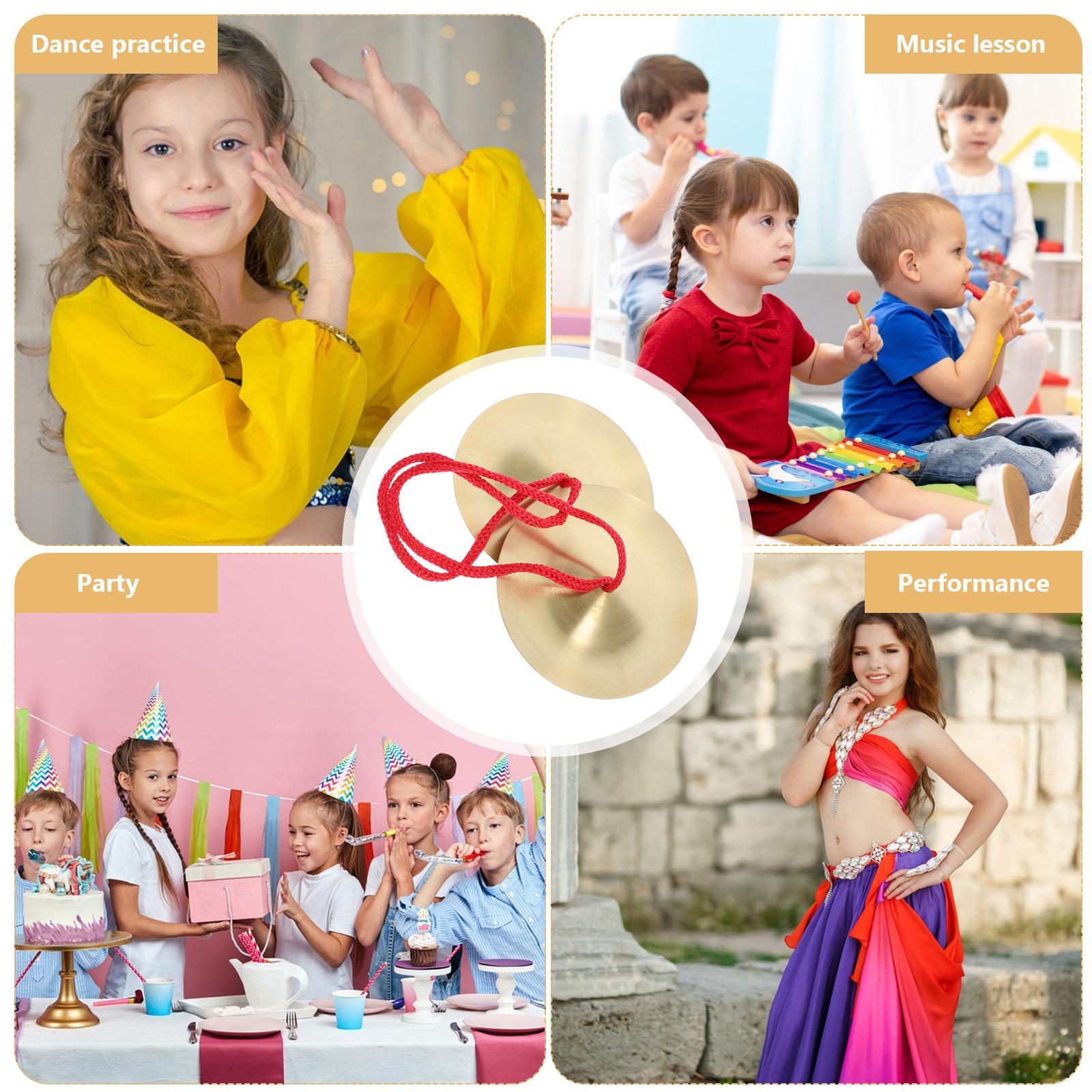 Copper Cymbal Teaching Aids 9c - Musical Instrument Kids บทวิจารณ์และราคา