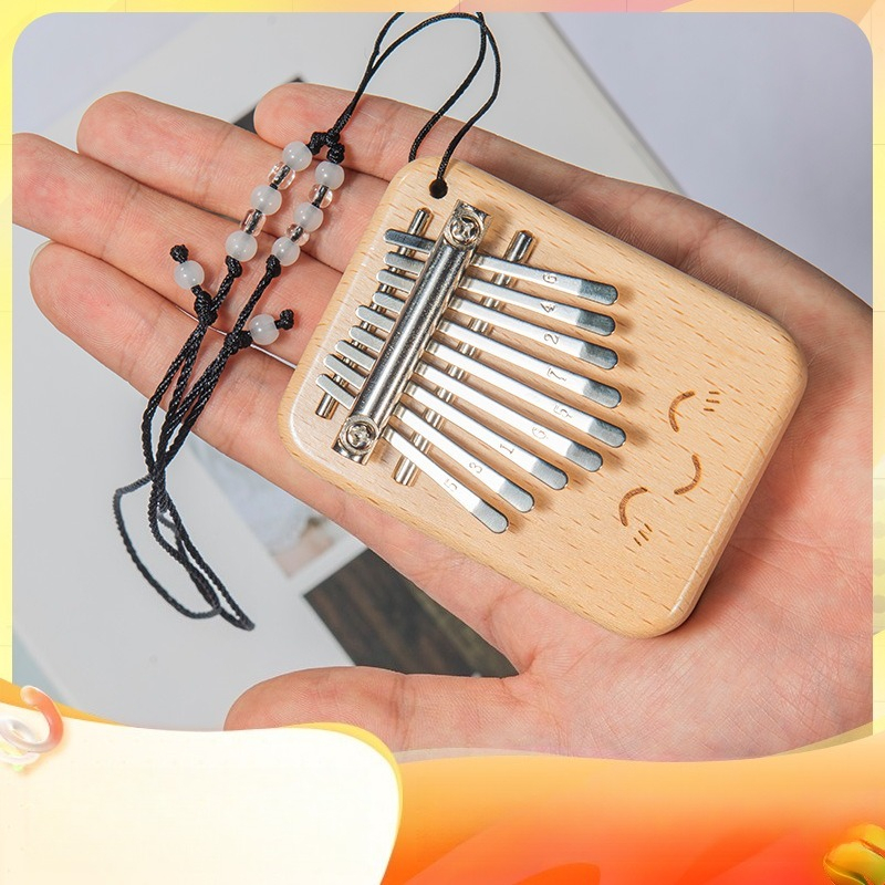 Solid Wood 9-tone Mini Thumb P - Musical Instrument For Beginners บทวิจารณ์และราคา