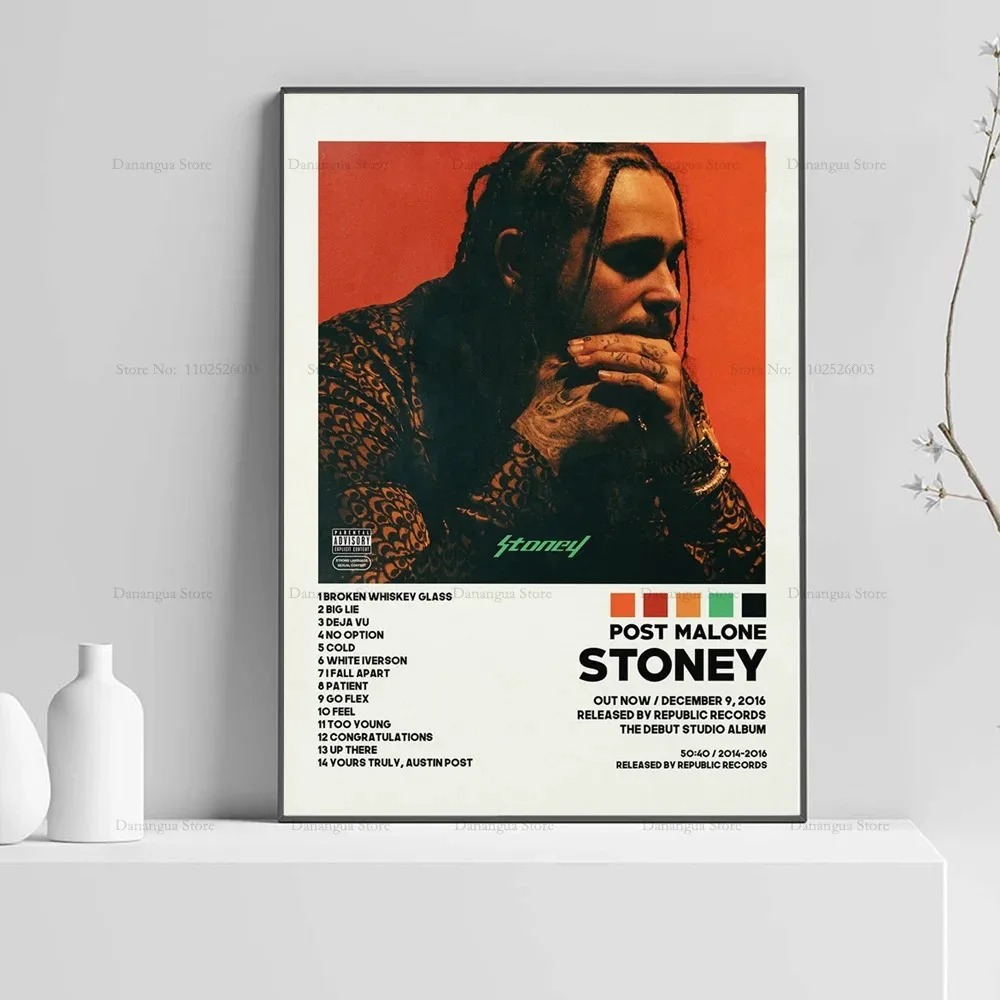 Post Malone Twelve Toothache B - Musical Instrument Painting บทวิจารณ์และราคา