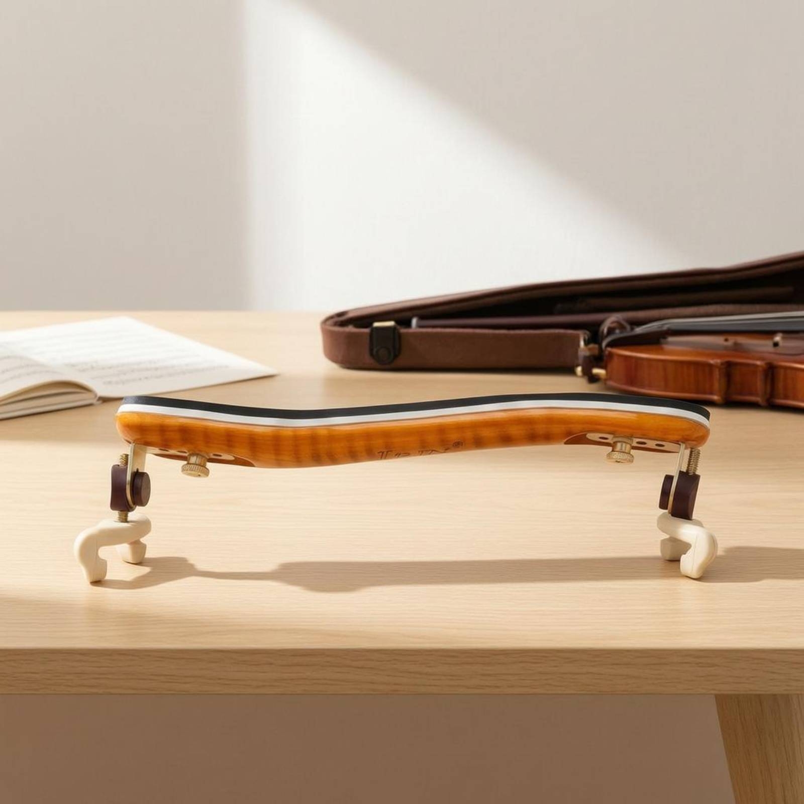 4/4 Violin Shoulder Rest Long- - Violin Musical Instrument บทวิจารณ์และราคา