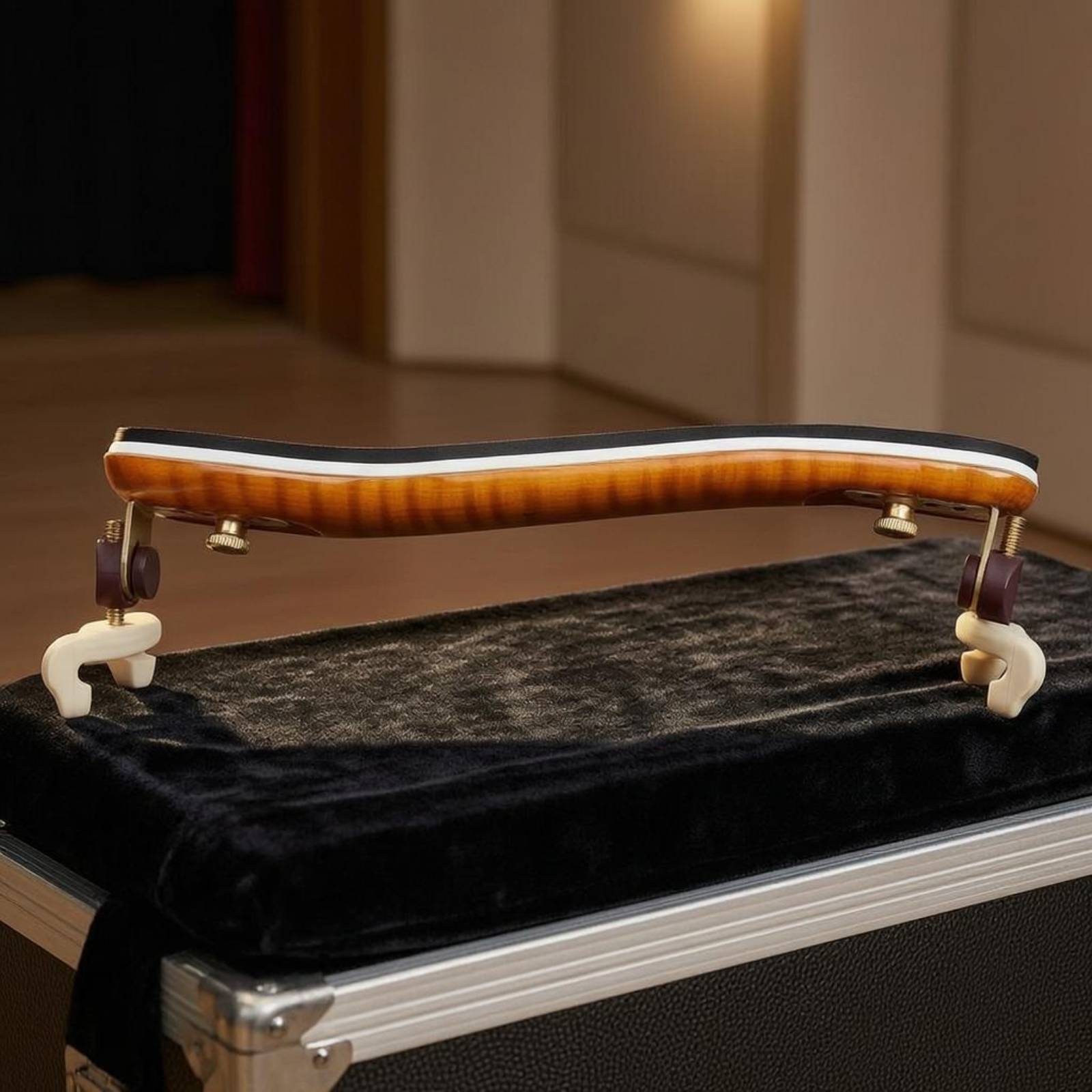 4/4 Violin Shoulder Rest Long- - Violin Musical Instrument บทวิจารณ์และราคา