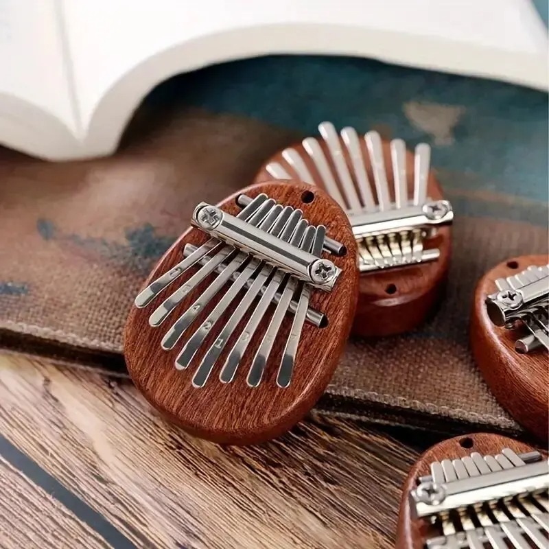 8 Key Mini Wooden Kalimba Thum - Musical Instrument For Beginners บทวิจารณ์และราคา