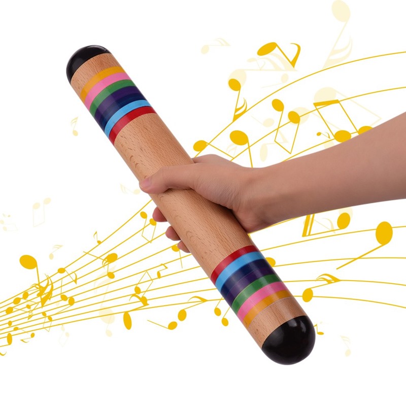 New Wooden Rainstick Rainmaker - Rain Stick Percussion บทวิจารณ์และราคา