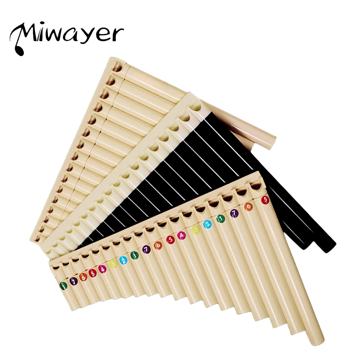 Miwayer Panpipe Handmade ABS W - Musical Instrument Pipe บทวิจารณ์และราคา
