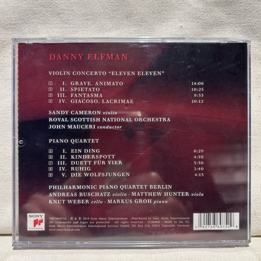 Danny Elfman Violin Concerto M - Violin Musical Instrument บทวิจารณ์และราคา