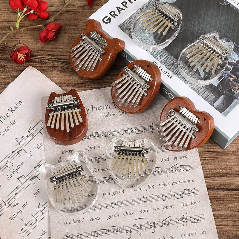 5*7cm 8Key Kalimba Thumb Piano - Musical Instrument Kids บทวิจารณ์และราคา