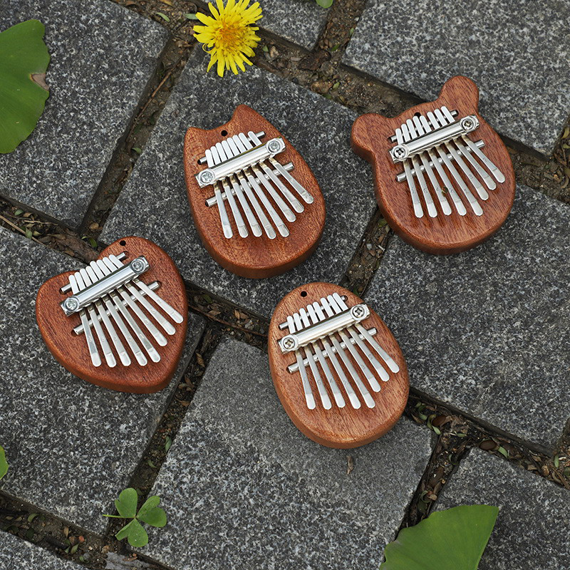 5*7cm 8Key Kalimba Thumb Piano - Musical Instrument Kids บทวิจารณ์และราคา