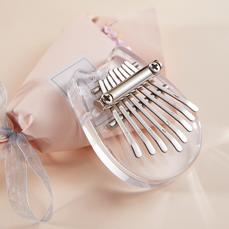 5*7cm 8Key Kalimba Thumb Piano - Musical Instrument Kids บทวิจารณ์และราคา
