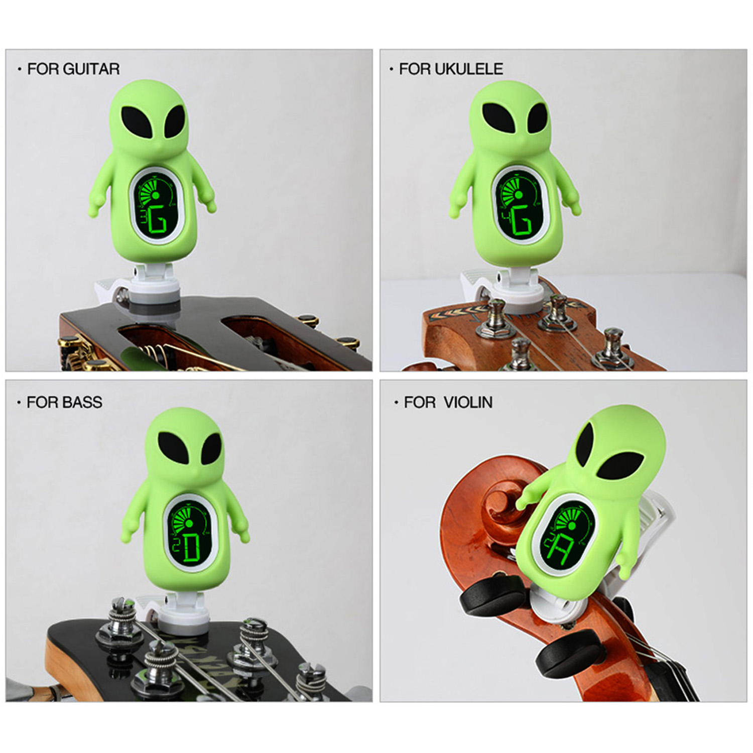 Guitar Tuner A71, Cute Alien C - Musical Instrument Bass บทวิจารณ์และราคา