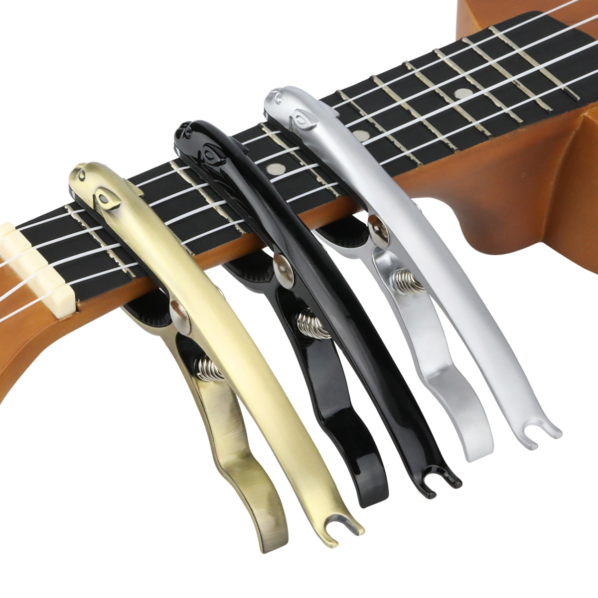 Professional Metal Guitar Capo - Musical Instrument Bass บทวิจารณ์และราคา