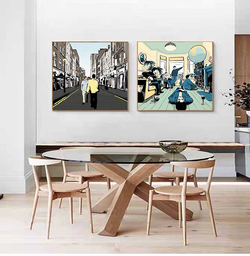 Oasis Absolutely Possible Albu - Musical Instrument Painting บทวิจารณ์และราคา