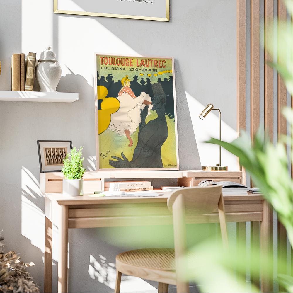 T-Toulouse Lautrec Art Design  - Musical Instrument Painting บทวิจารณ์และราคา