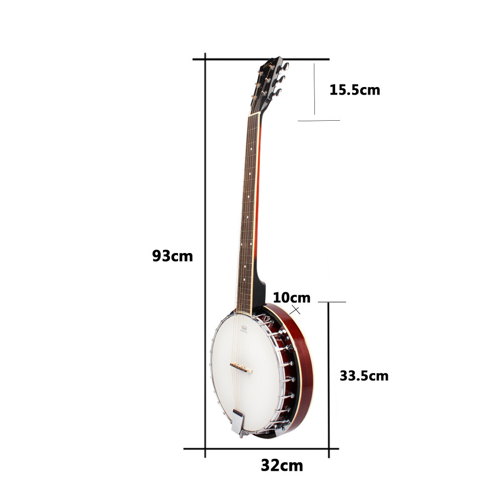 6-string banjo, made of natura - Musical Instrument Banjo บทวิจารณ์และราคา