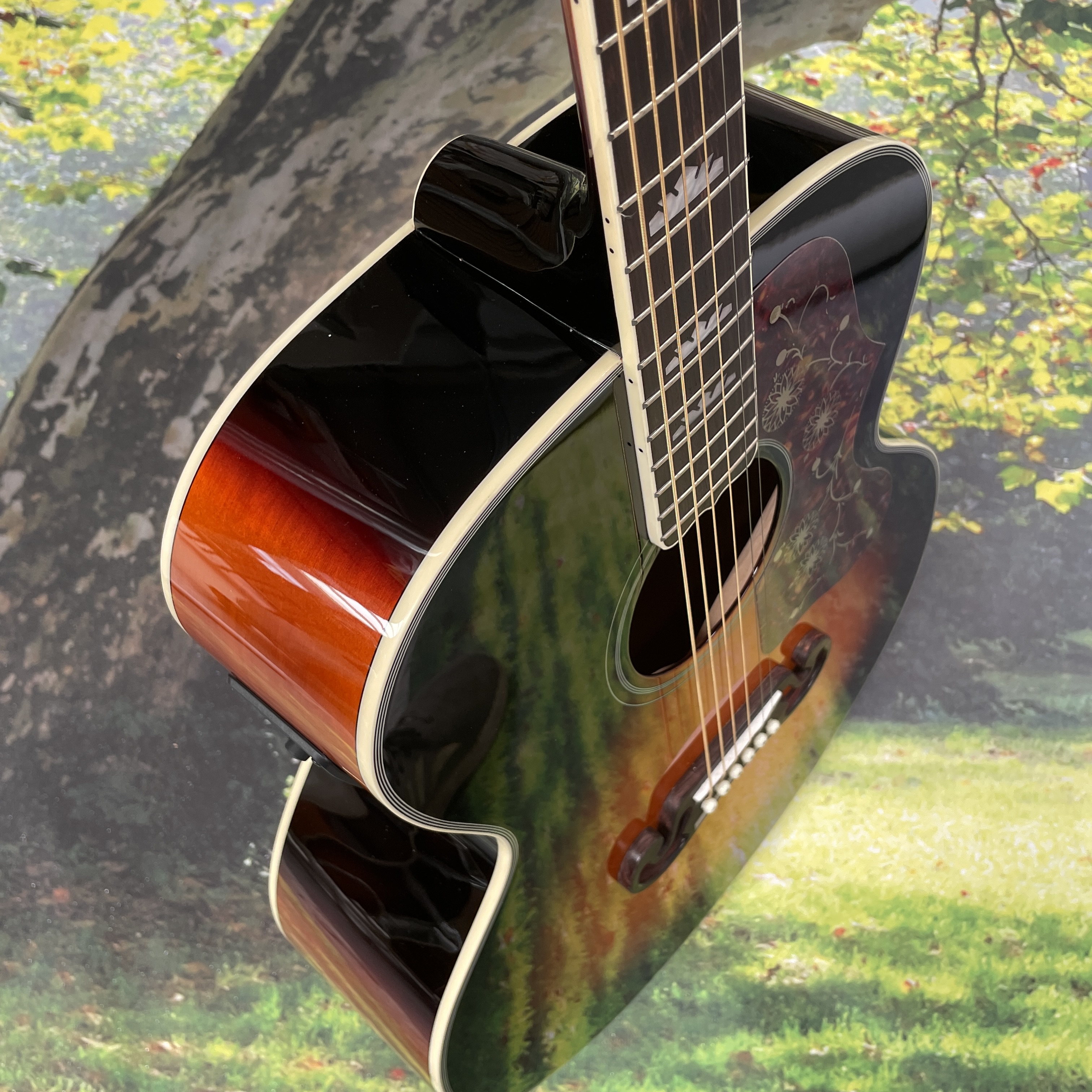 Acoustic electric guitar - 43- - Musical Instrument For Beginners บทวิจารณ์และราคา