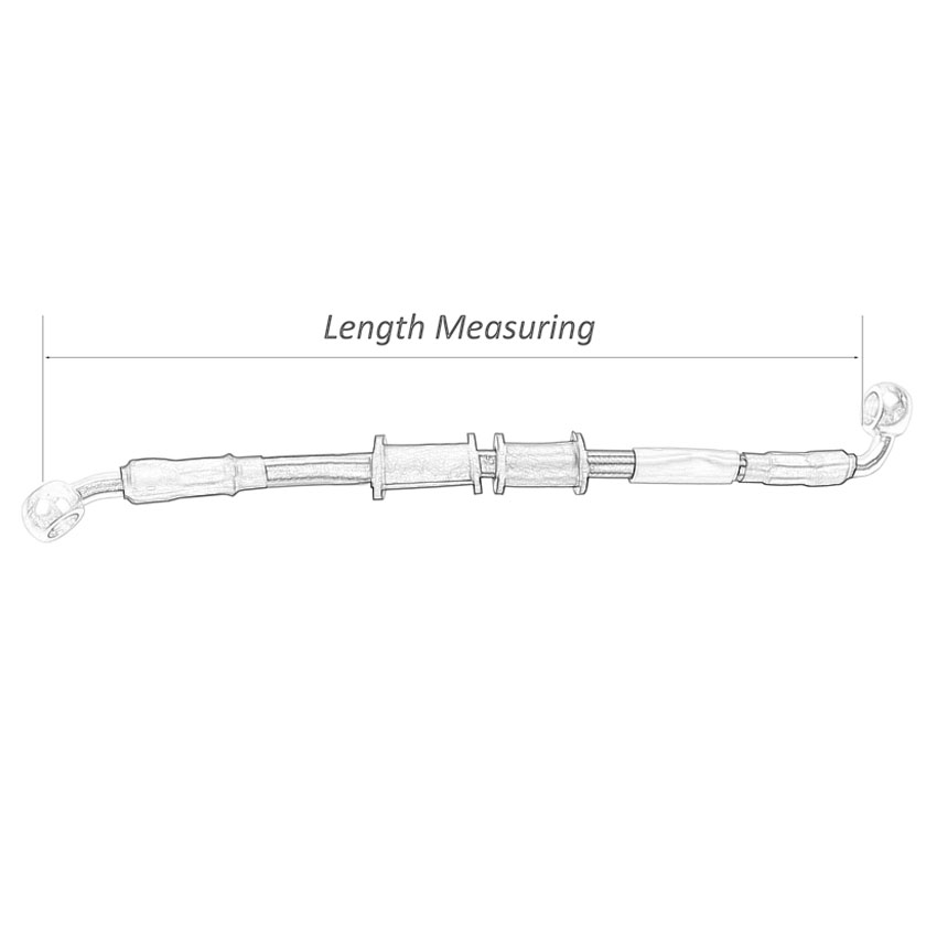 400mm-2400mm Brake Hose Hydrau - Musical Instrument Banjo บทวิจารณ์และราคา