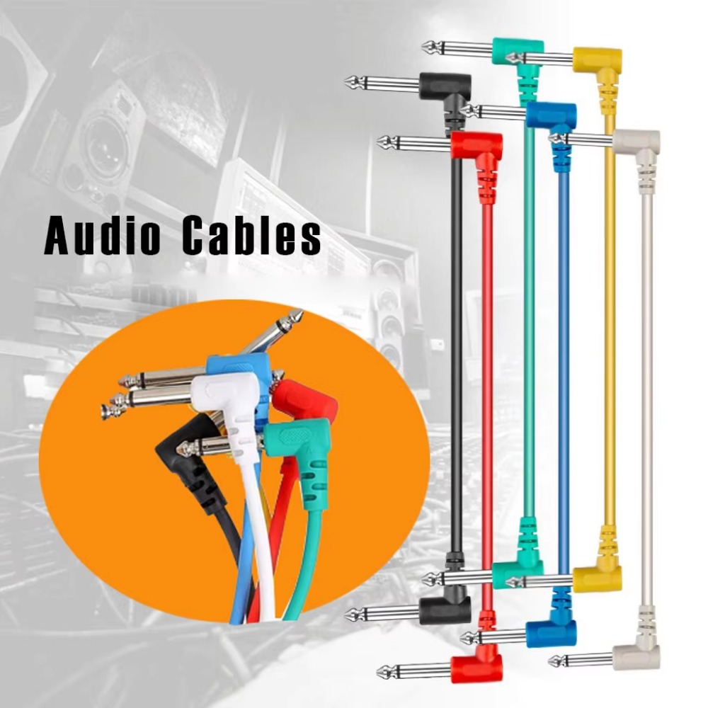 6pcs Audio Cable for Audio Ele - Musical Instrument Bass บทวิจารณ์และราคา