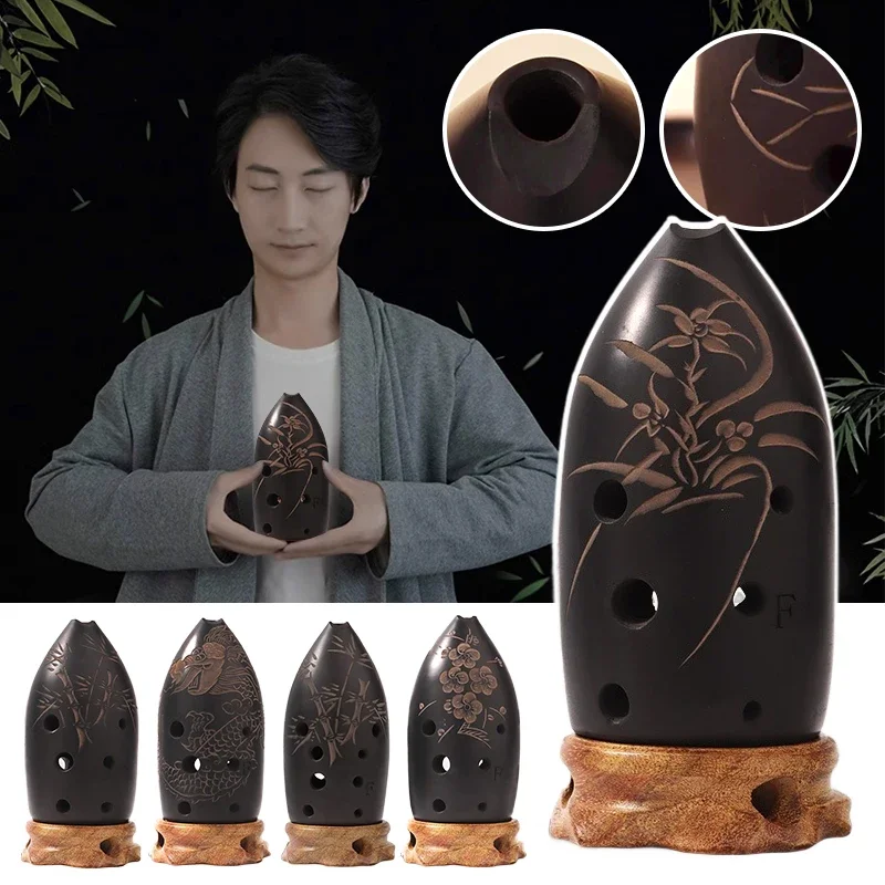 Chinese Ancient 8/10 Holes Xun - Musical Instrument Ancient บทวิจารณ์และราคา