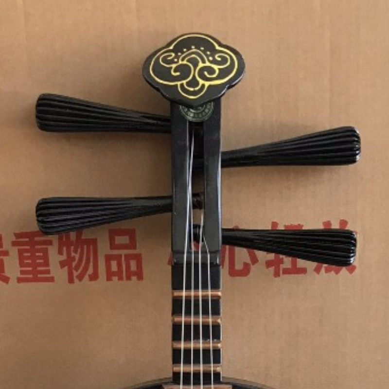 Solid Wood Pipa Chinese Tradit - Musical Instrument Painting บทวิจารณ์และราคา