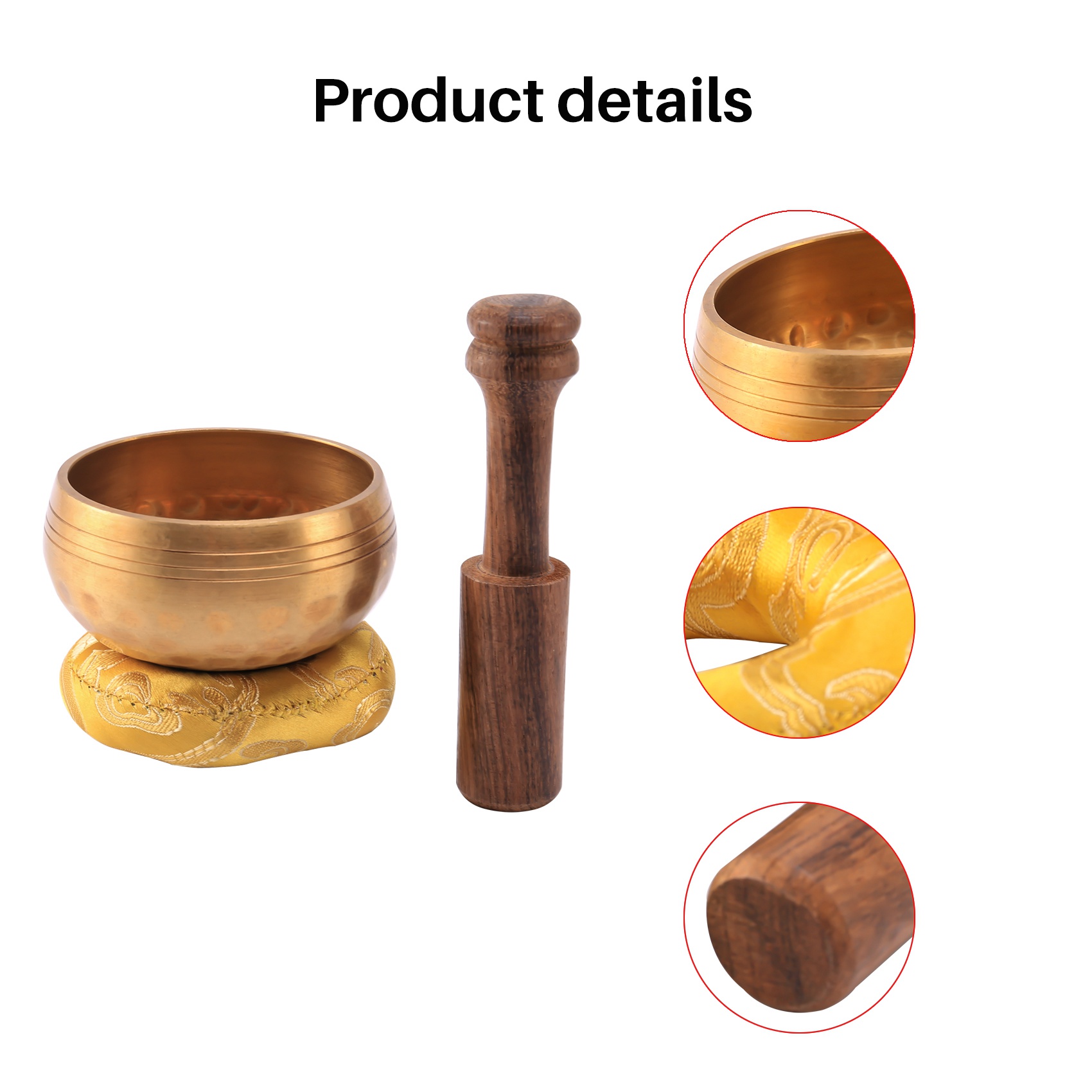 ABYM 3.2 Inch Tibetan Singing  - Tibetan Singing Bowl บทวิจารณ์และราคา
