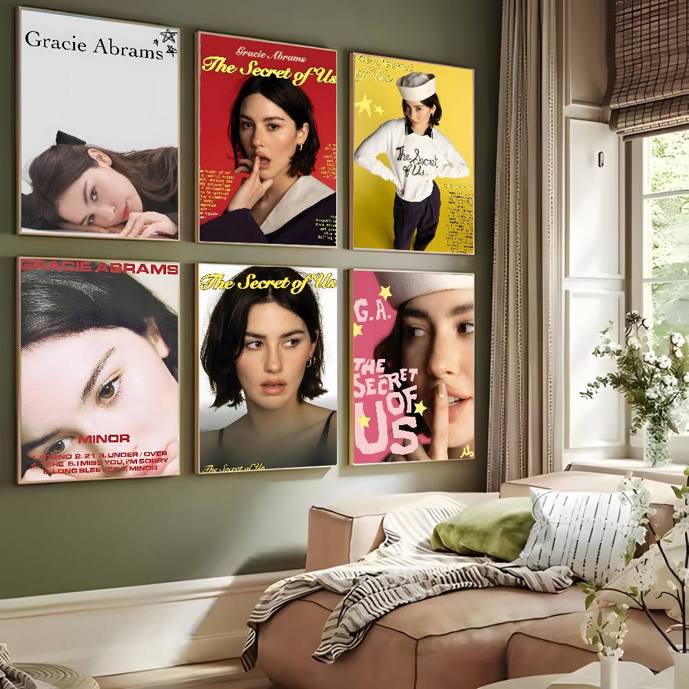 Gracie Abrams Pop Music Singer - Musical Instrument Painting บทวิจารณ์และราคา