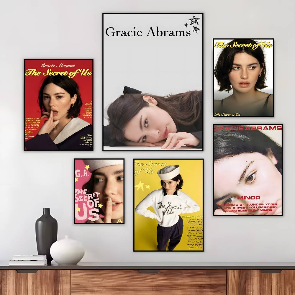 Gracie Abrams Pop Music Singer - Musical Instrument Painting บทวิจารณ์และราคา