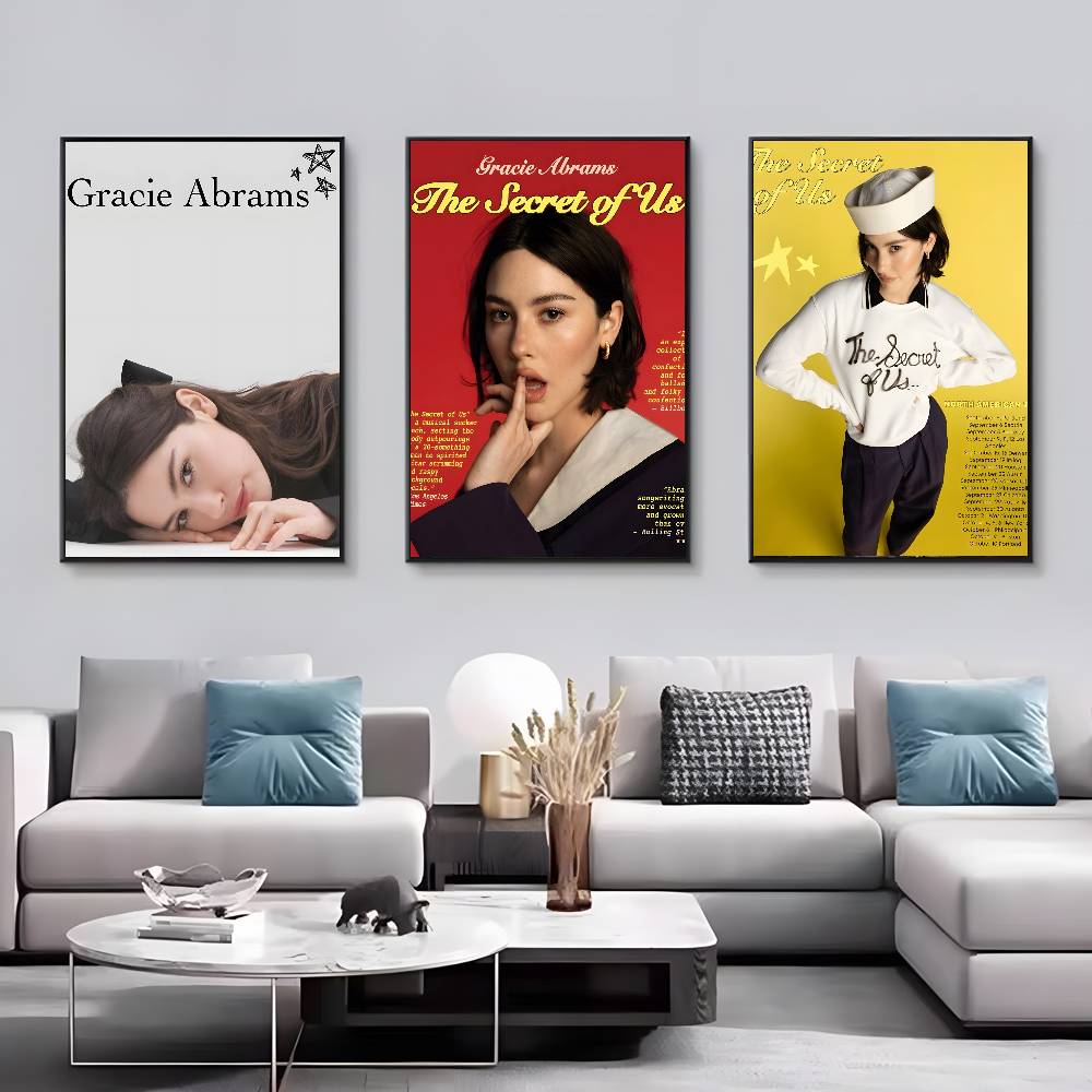 Gracie Abrams Pop Music Singer - Musical Instrument Painting บทวิจารณ์และราคา